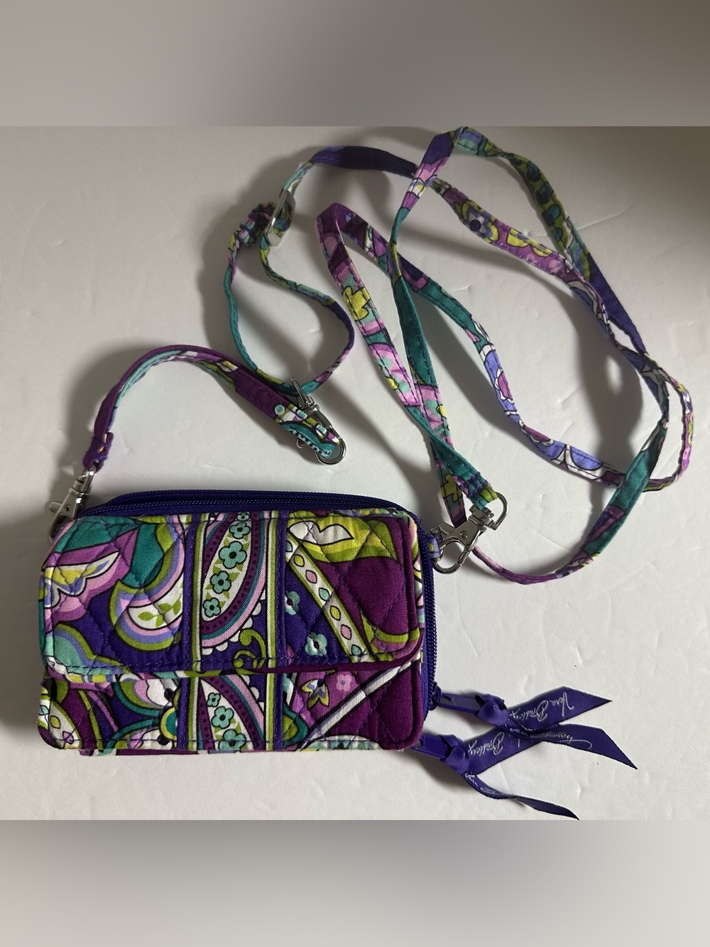 Vera Bradley All in One Crossbody Purse - Heather RETIRED 2013